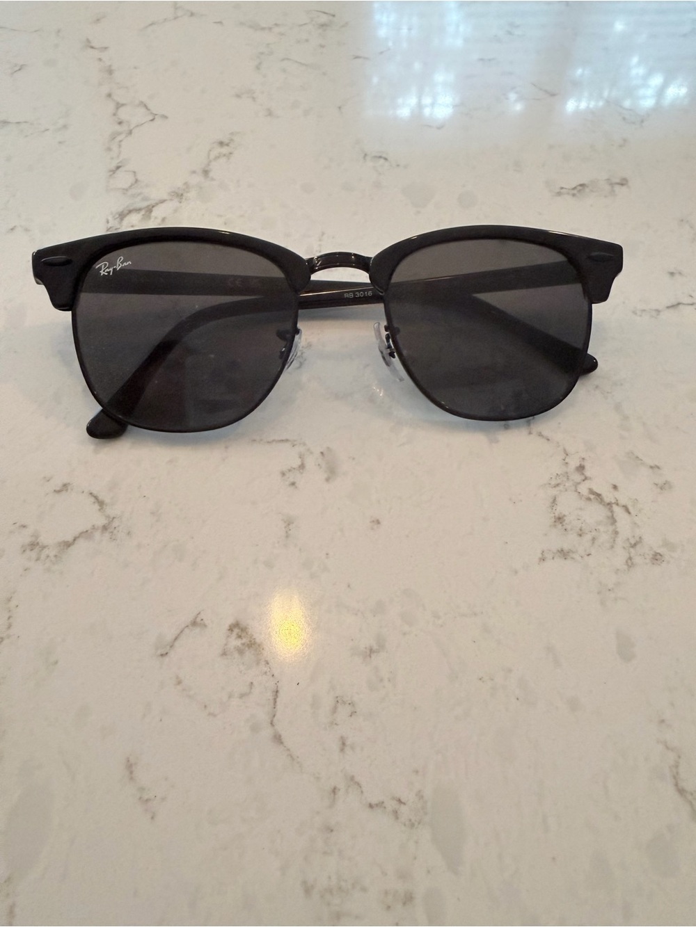Ray-Ban Black Sunglasses with Dark Lenses